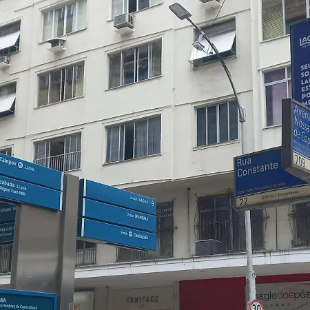 Studio Mar Azul 200Mts Copacabana Beach Rio de Janeiro Exterior photo